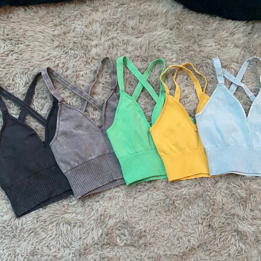 NEW- 🌺free people good karma cros back tank - Picture 16 of 17